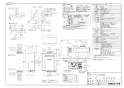 ノーリツ GT-2470AW BL 13A 取扱説明書 施工説明書 納入仕様図 ガスふろ給湯器  スタンダード フルオート 屋外壁掛形 24号 納入仕様図1